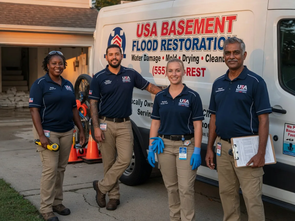 Basement Flood Cleanup company in Woodville, WI