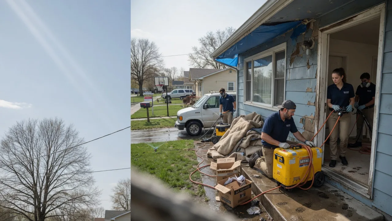 Basement Flood Cleanup in Woodville, WI near me